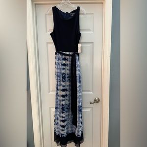 NWT Jessica Howard chiffon lined long dress perfect for a summer wedding 💒